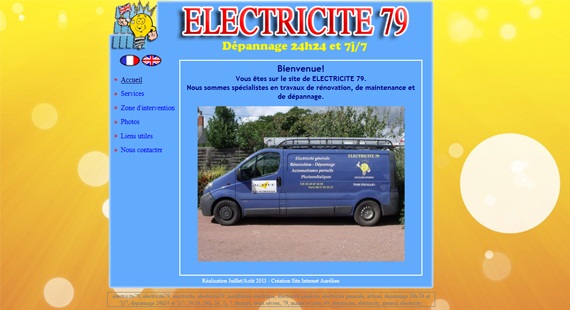 Electricite 79, Electricien thouars, electricite gÃ©nÃ©ral, electricial, english spoken