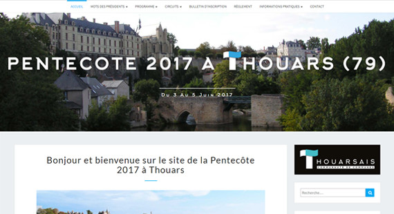 wordpress pentecote Ã  Thouars